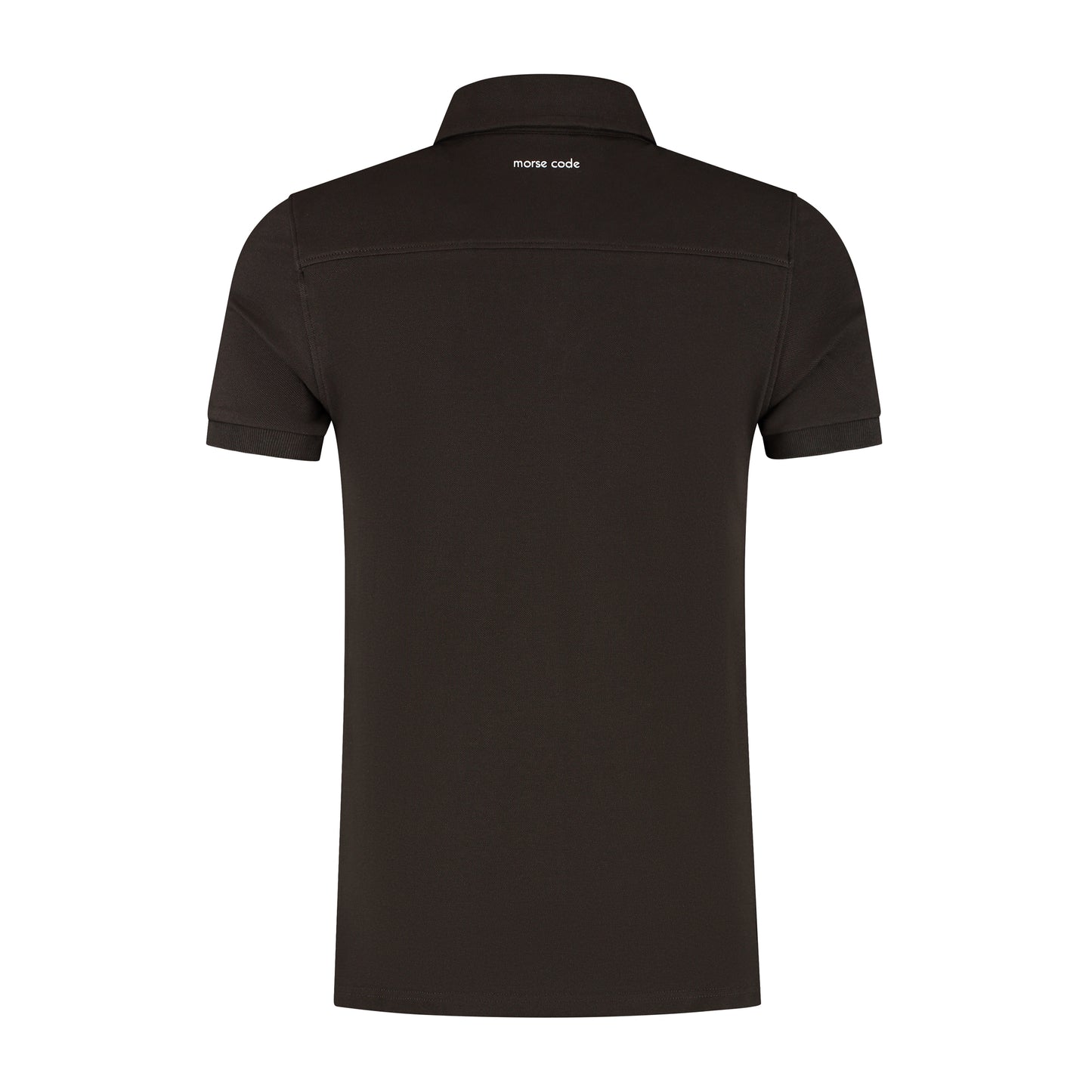 ALPHA1 - PIQUE STRETCH - CHOCLATE BROWN - NEW COLOR