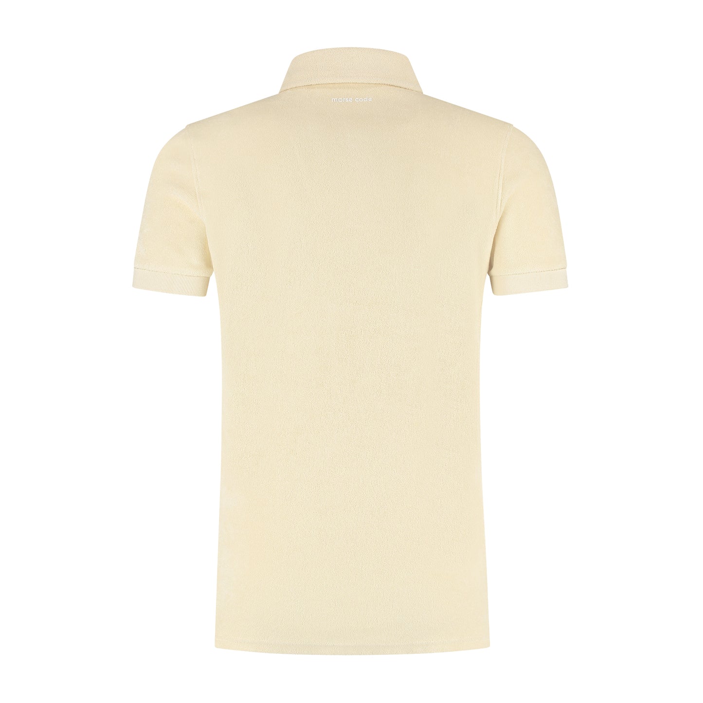 ALPHA5 - SHORT SLEEVE - POLO SHIRT - TOWEL CLOTHE - ALMOND OIL - NEW FABRIC AND COLOR