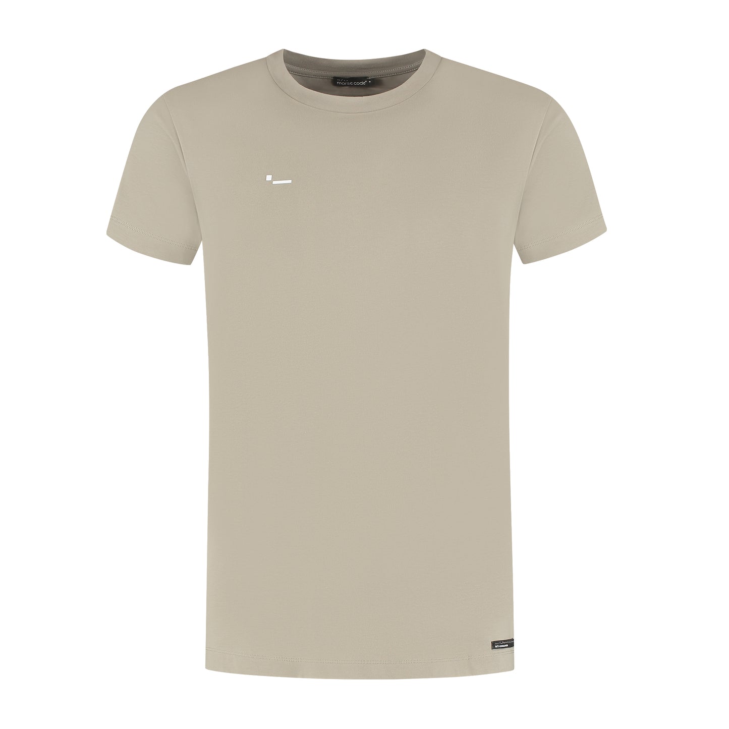 ECHO1 - ROUND NECK TEE - OYSTER GREY - NEW COLOR
