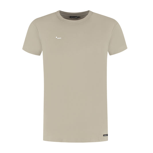 ECHO1 - ROUND NECK TEE - OYSTER GREY - NEW COLOR