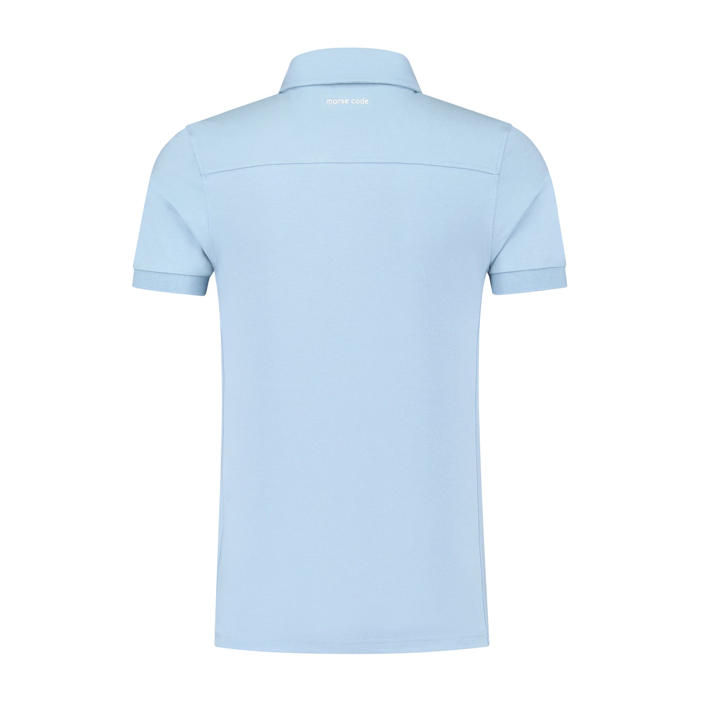 ALPHA1 - JERSEY STRETCH - NEW POWDER BLUE - WHITE OPTIC