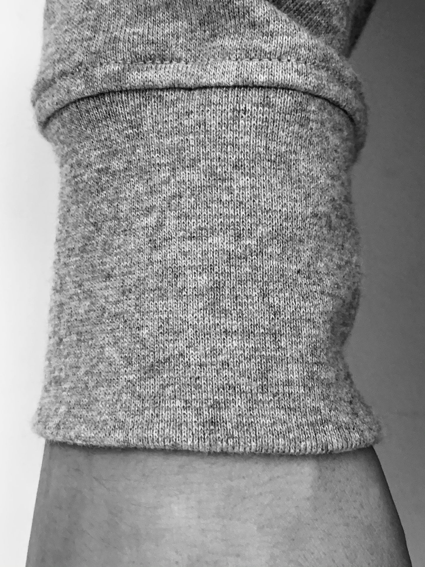 HOTEL1 - BRAND SWEAT - GREY MELANGE - last pieces