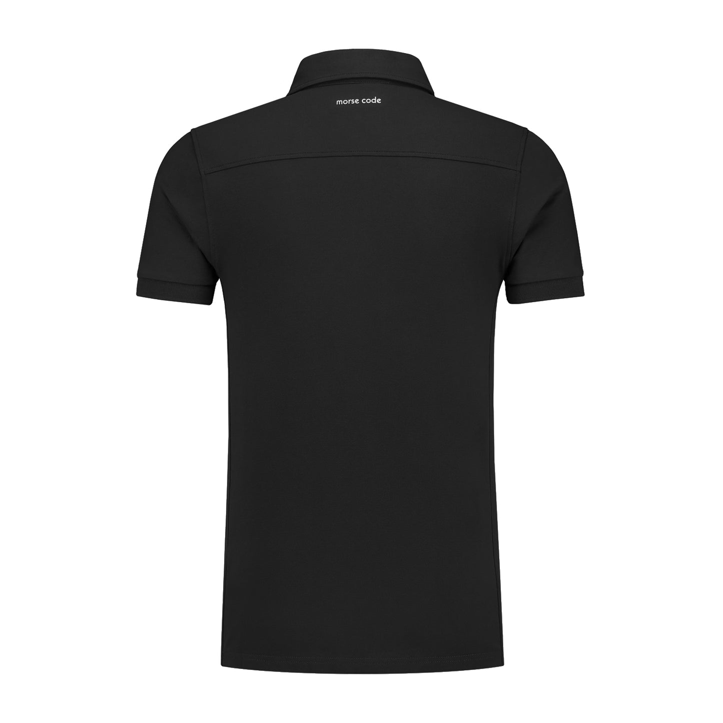 ALPHA1 - PIQUE STRETCH - BLACK