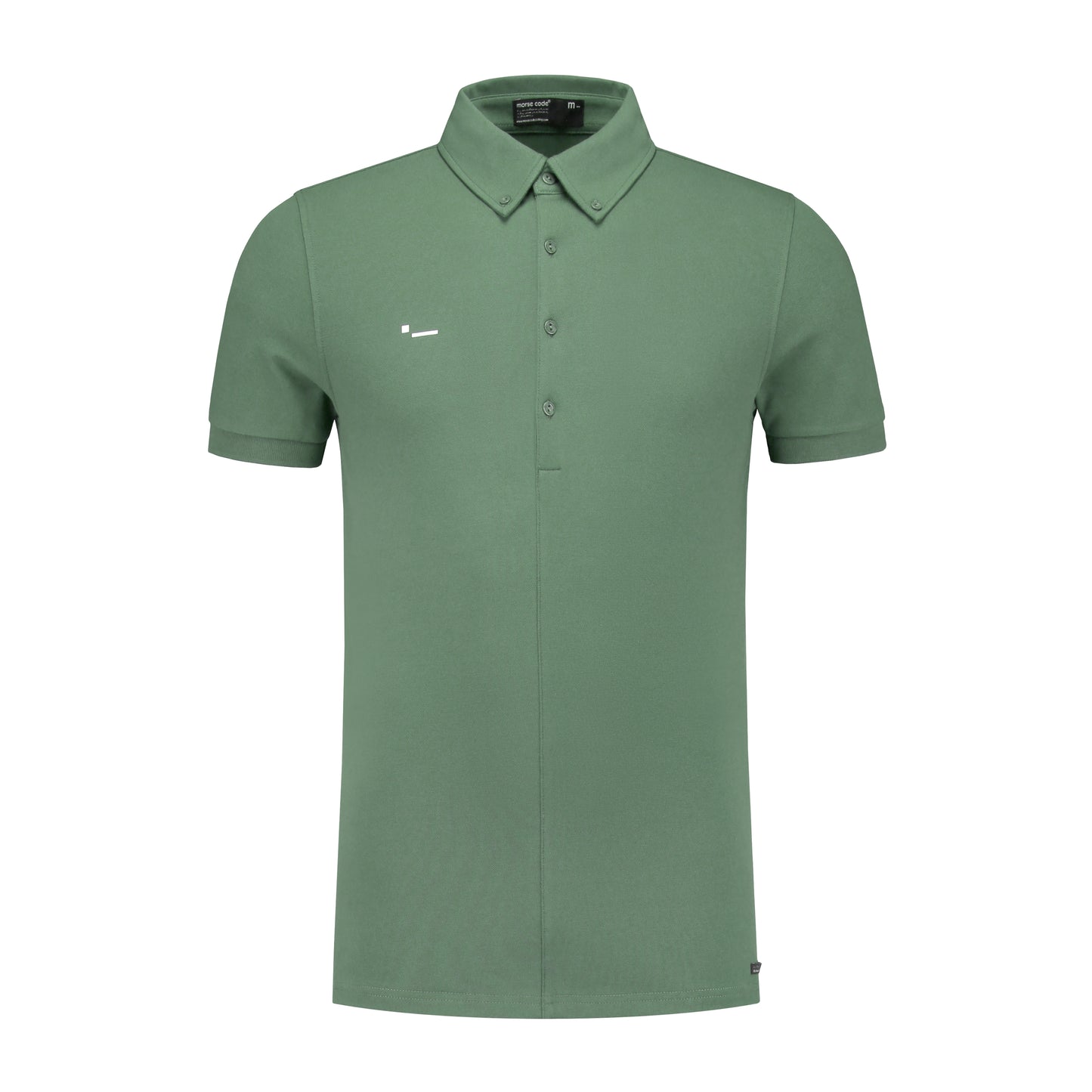 ALPHA1 - PIQUE STRETCH - ICEBERG GREEN