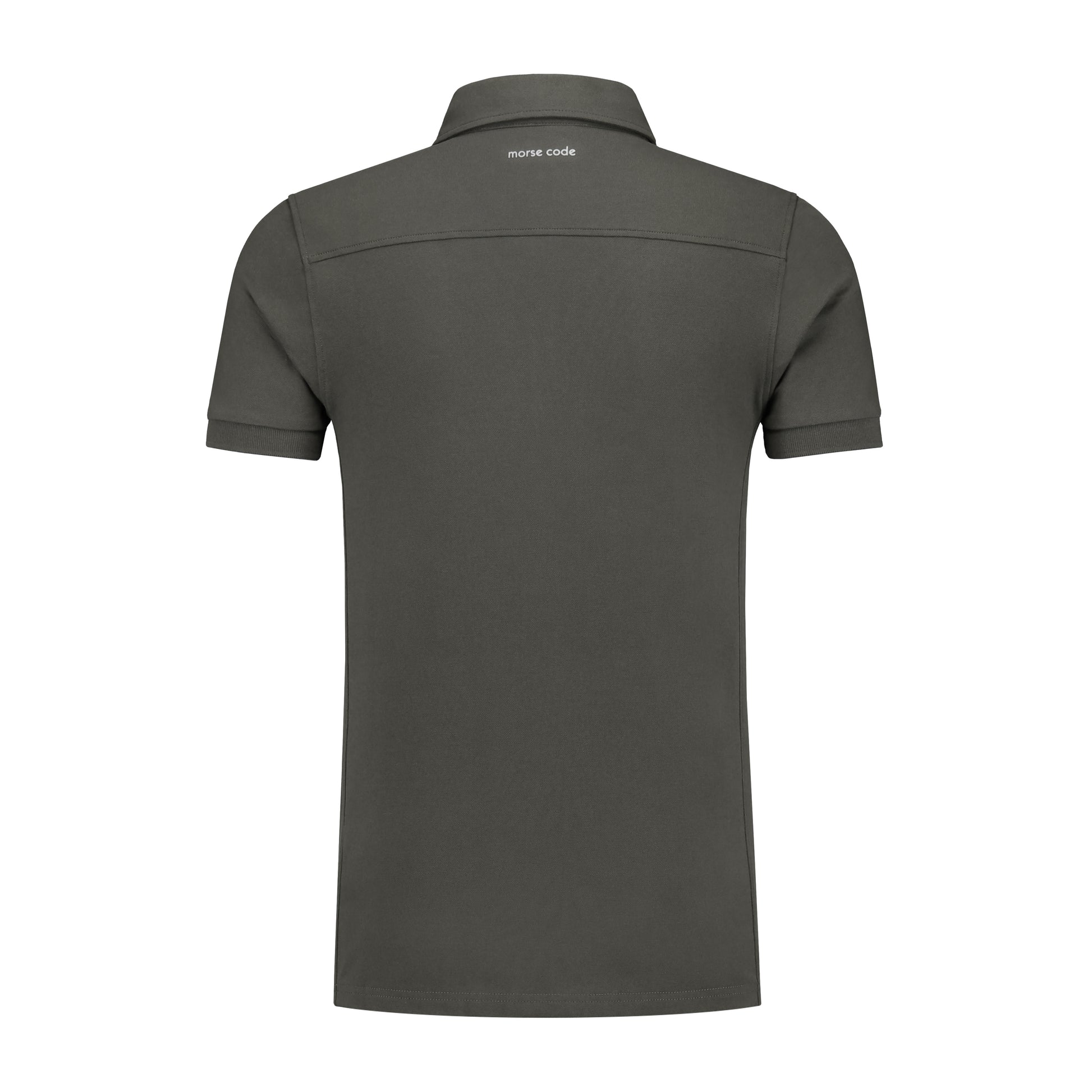 ALPHA1 - PIQUE STRETCH - ARMY GREEN