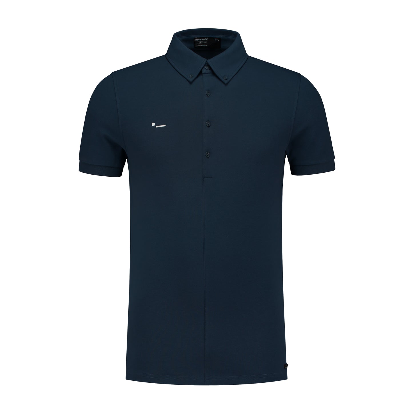 ALPHA1 - PIQUE STRETCH - DARK BLUE