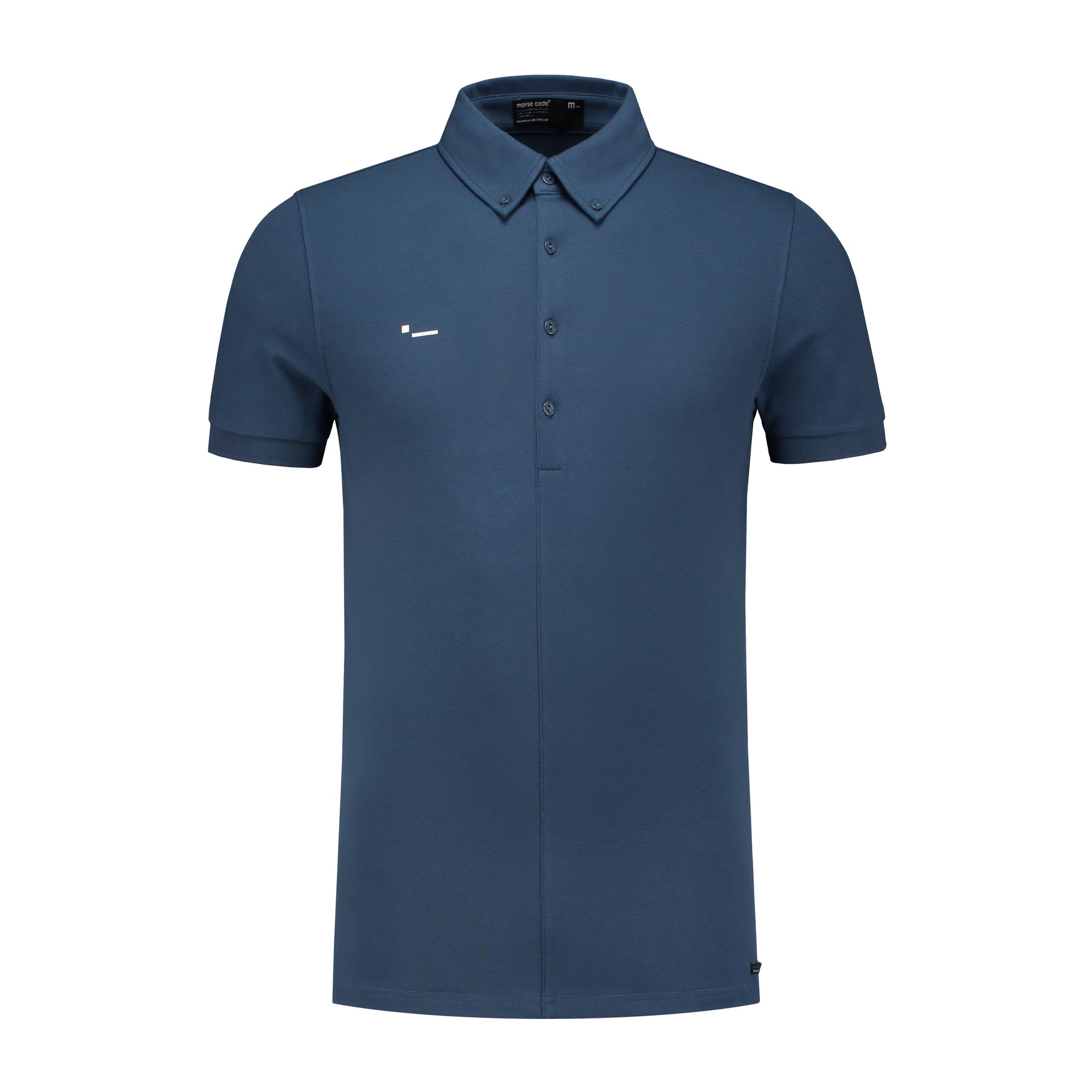 ALPHA1 - PIQUE STRETCH - DARK DENIM