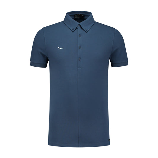 ALPHA1 - PIQUE STRETCH - DARK DENIM