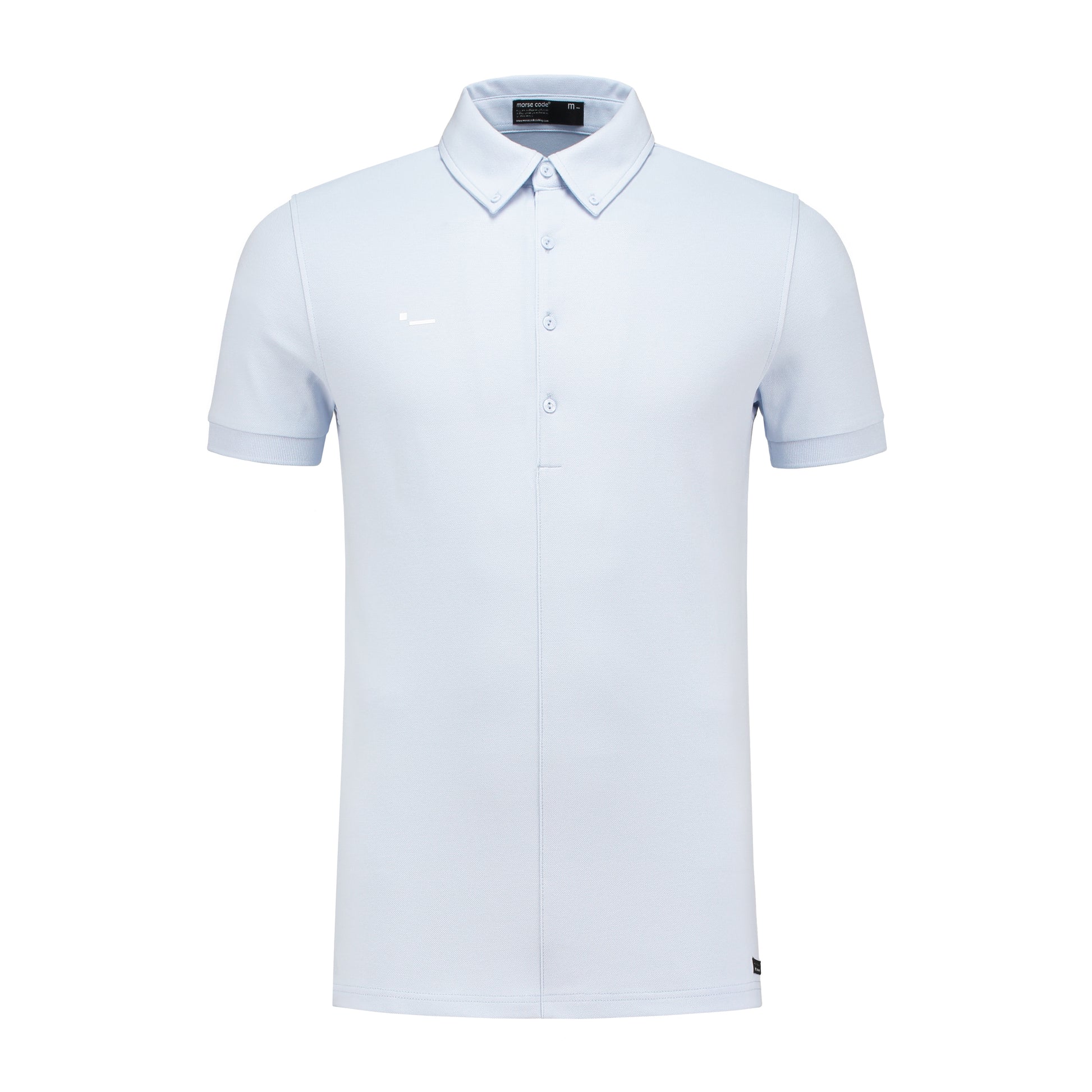 ALPHA1 - PIQUE STRETCH - LIGHT SKY BLUE