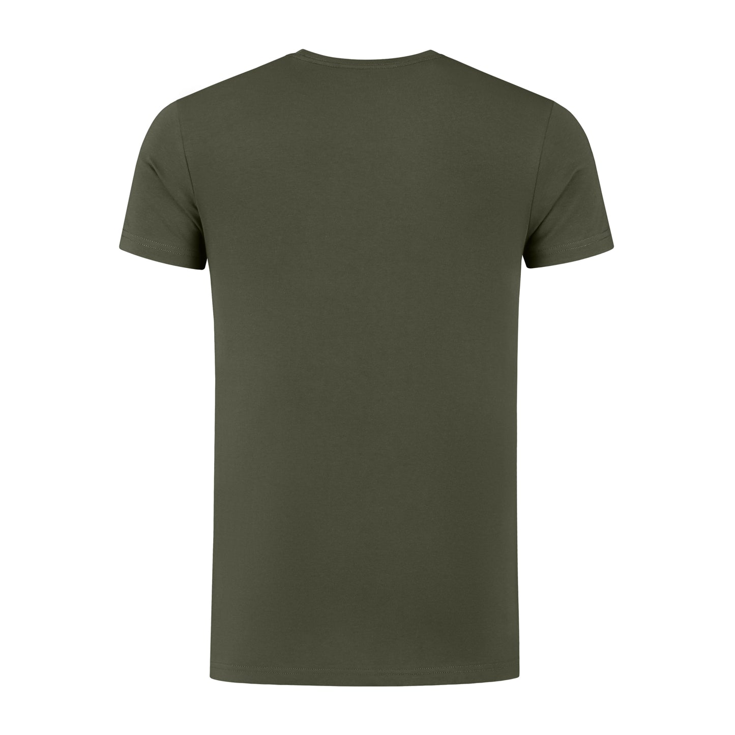 ECHO1 - ROUND NECK TEE - MILITARY OLIVE