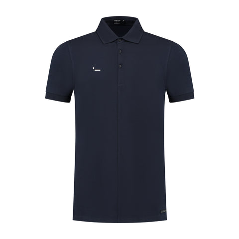 ALPHA3 - SHORT SLEEVE - POLO SHIRT - DARK BLUE - NEW STYLE