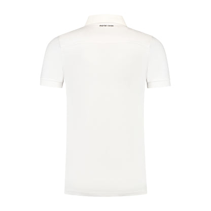 ALPHA3 - SHORT SLEEVE - POLO SHIRT - WHITE - NEW STYLE