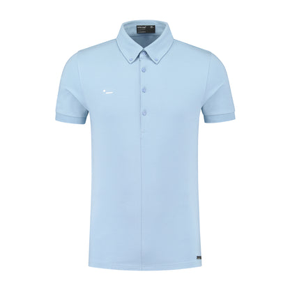 ALPHA1 - JERSEY STRETCH - NEW POWDER BLUE - white optic