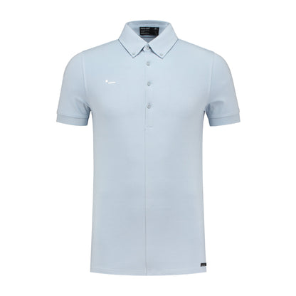 ALPHA1 - JERSEY STRETCH - POWDER BLUE - grey optic - last pieces
