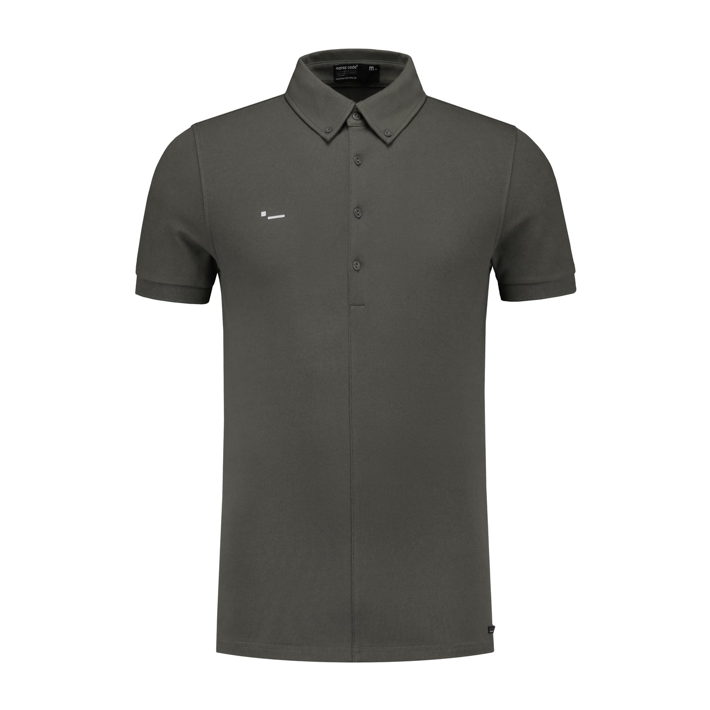 ALPHA1 - PIQUE STRETCH - ARMY GREEN