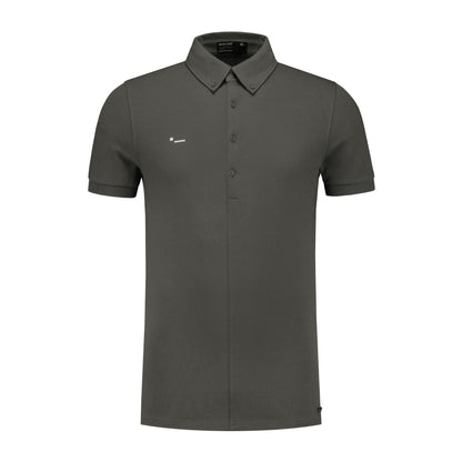 ALPHA1 - PIQUE STRETCH - ARMY GREEN