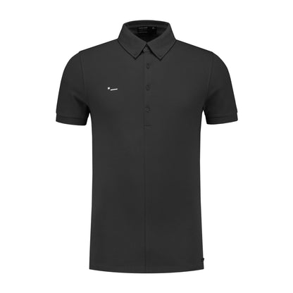 ALPHA1 - PIQUE STRETCH - DARK GREY