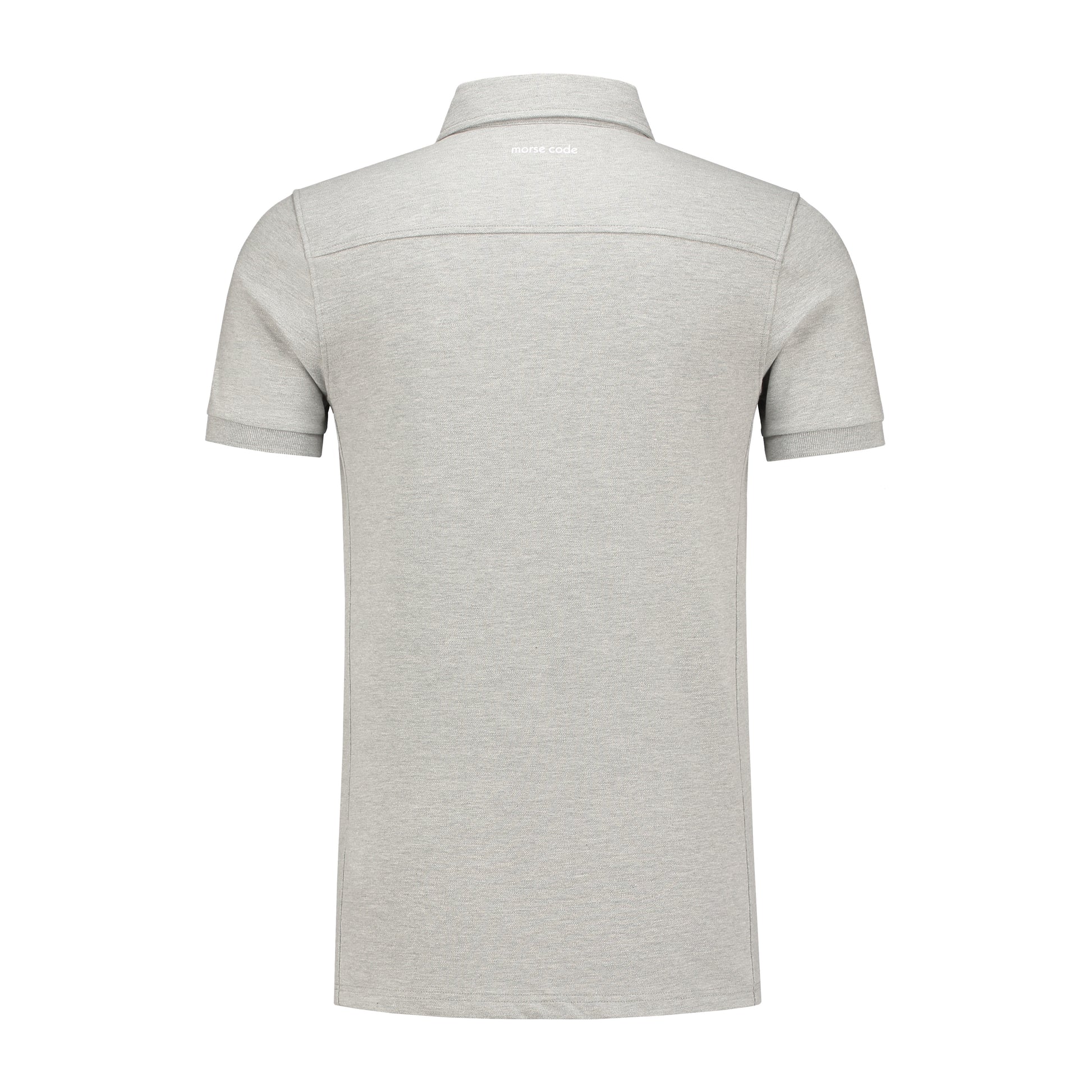 ALPHA - PIQUE STRETCH - LIGHT GREY MALEE