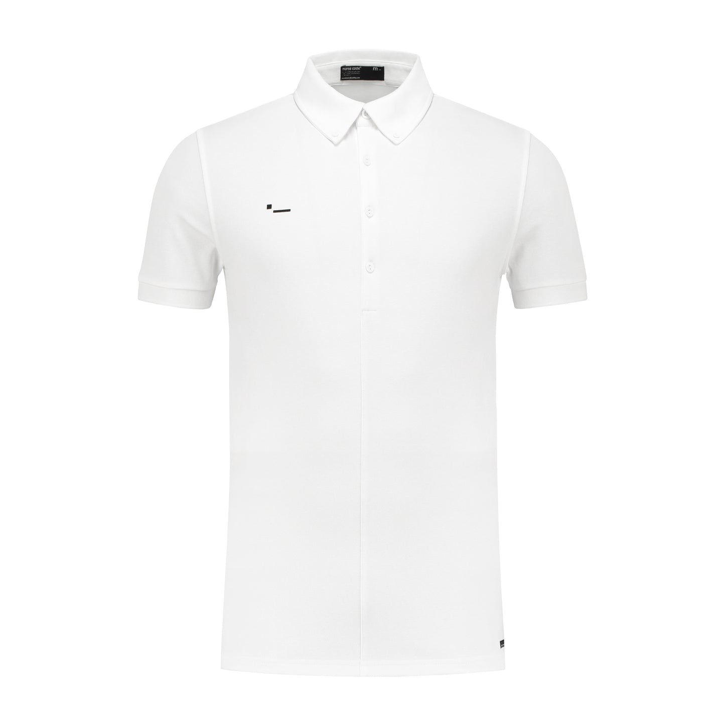 ALPHA1 - PIQUE STRETCH - WHITE